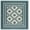 Ivory/Blue, variant on SAFAVIEH Veranda Magna Geometric Indoor/Outdoor Runner Rug, Brown/Terracotta, 2'3" x 8'