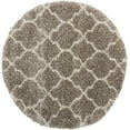 thumbnail image 2 of Nourison Amore Stone Shag Area Rug AMOR2 3'11" x 3'11", 2 of 6