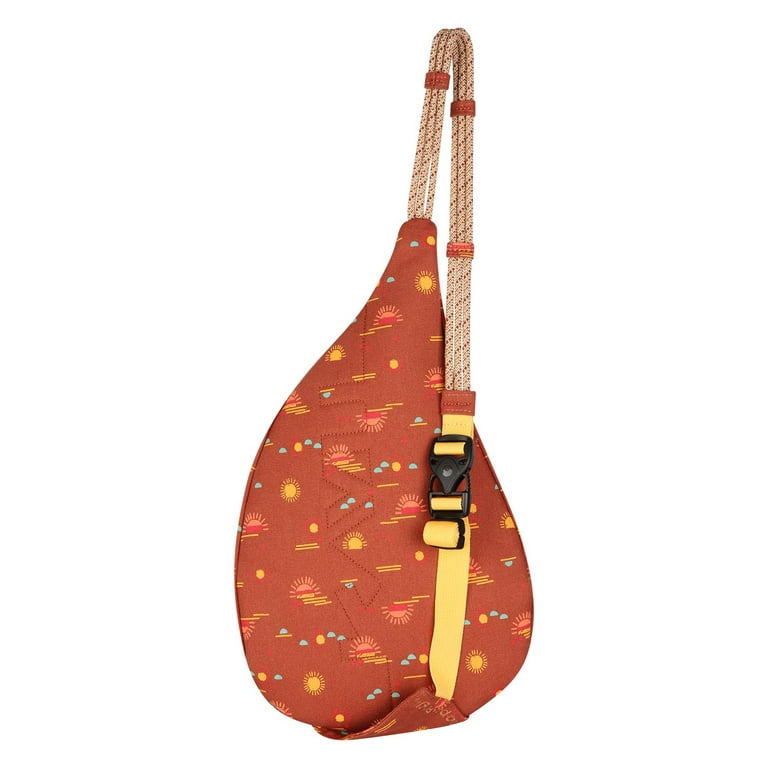 KAVU Mini Rope Bag Cotton Crossbody Sling One Size Beach Tie Dye Walmart