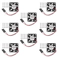 thumbnail image 1 of for Raspberry Pi Fan, 8Pcs for Raspberry Pi Cooling Fan Brushless CPU Cooling Fan Heatsink Cooler Connector Separating One-to-Two Interface 3.3V 5V for Raspberry Pi4 Pi3 B+, Pi 3, Pi 2, Pi 1 B+, 1 of 4