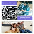 thumbnail image 7 of FDW 96 Inch Heavy Duty Outdoor Dog Kennel with Waterproof Cover, 7 of 7