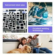 FDW 96 Inch Heavy Duty Outdoor Dog Kennel with Waterproof Cover