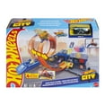 thumbnail image 7 of Hot Wheels City Super Police Station Playset with 1:64 Scale Police Toy Car & Adjustable Track Loop, 7 of 7