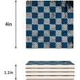 thumbnail image 3 of RYLABLUE Independence Day Theme American Flag Set of 4 Coaster for Drinks, Absorbent Ceramic Stone Coasters Cup Mat with Cork Base for Home Kitchen Room Coffee Table Bar Decor, 3 of 4