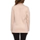 thumbnail image 3 of Blazer de ante sintético Inspire Chic para mujer, chaqueta de traje de doble botonadura con solapa, color beige, 3 of 6