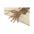 thumbnail image 5 of INSPIRE CHIC Women's Leopard Printed Chiffon Scarves, Square/Long Lightweight Soft Sheer Neck Scarf for All Season 57.1x19.7" Brown-Long, 5 of 6
