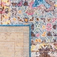 thumbnail image 4 of SAFAVIEH Bristol Kyler Oriental Polyester Area Rug, Blue/Ivory, 7' x 7' Round, 4 of 8