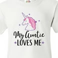thumbnail image 4 of Inktastic My Auntie Loves Me Unicorn Youth T-Shirt, 4 of 5