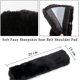 thumbnail image 2 of Negro - Juego de 4 fundas para cinturón de seguridad de hombro de piel de oveja sintética suave, protectores de cuello para cinturón de seguridad para niños, 2 of 5