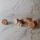 thumbnail image 2 of Pomos de Tocador de Ratán Bohemio Pomos de Cajón de Madera Redondos Tejido de Mimbre Hecho Una Mano Y Tornillos para Pomos de Muebles Bohemios, 36 Piezas, 2 of 5