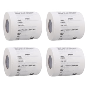 MasteelfCA 4 Rolls Chemical Physics Formula Printed Toilet Tissue Funny Toilet Tissue