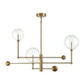 thumbnail image 2 of Trade Winds Aidan 5-Light Chandelier in Natural Brass, 2 of 5