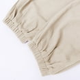 thumbnail image 4 of JXMVOJ Mens Cotton Linen Drawstring Pants Elastic Waist Casual Jogger Yoga Pants Men's Casual Pants Loose Fast Drying Pants, 4 of 9