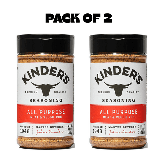 Kinder's Butcher's All Purpose Seasoning, 9.4 oz.,2PK