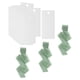 thumbnail image 2 of 50 tarjetas de nombre de mesa en blanco con 3 rollos de cinta, adorno multifuncional verde, 2 of 7