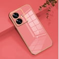 thumbnail image 2 of Compatible with Realme C55 Case for Women Men, Ultra Thin Realme C55 Phone Case Silicone Cute Shockproof Plating Electroplate Soft Cases Cover (Camellia Red), 2 of 13