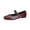 Wine_017, variant on Domuza Womens Mary Jane Shoes Slip on Dressy Flats Shoes for Women New Comfort Non-Slip Flats for Casual Formal Work School Office Walking Black 9(EU-42)