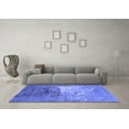 thumbnail image 3 of Ahgly Company Indoor Rectangle Oriental Blue Industrial Area Rugs, 4' x 6', 3 of 4