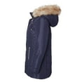 thumbnail image 4 of Women's Longer Length Plush Lined Puffer Coat, 4 of 7