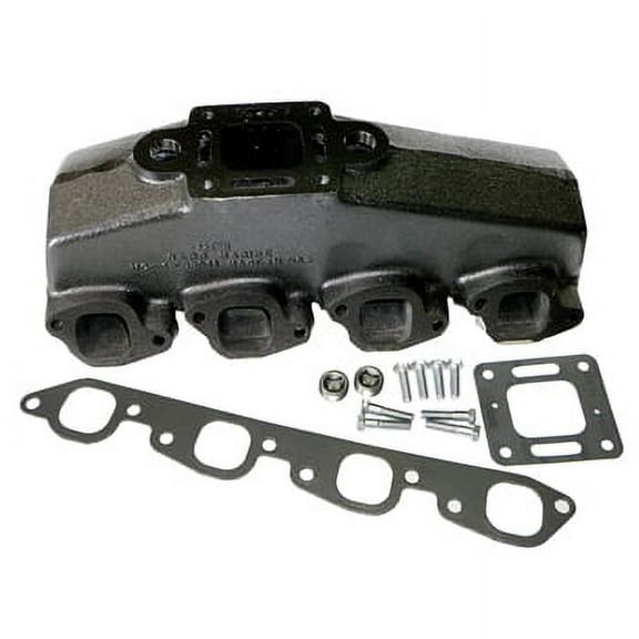 Exhaust Manifold Barr Mercruiser 7.4L 8.2L w/Center Riser 1981-UpPro #: 1-89011 X-Ref #: 807078T10