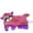 Purple, variant on No-Stuffing Pineapple Dog Toy, Fleece Chew Toy with Crinkle Paper & Squeaker, Durable Interactive Play Toy for Puppies & Dogs