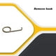 thumbnail image 4 of Sidaley Rueda de coche Extracción de lengüetas Aleación Automóvil Vehículo Camión Tuerca Cubierta Pernos Herramienta de extractor de Vehículos, repuestos y accesorios Mis Blanco, 4 of 6