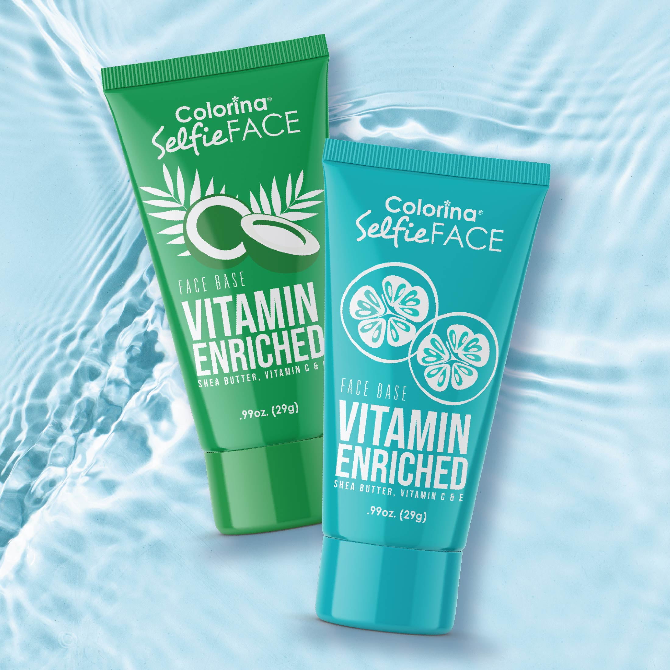 Colorina Makeup Studio Selfie Face Collection Cucumber Vitamin Enriched Cucumber Primer 0.99 oz