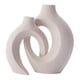 thumbnail image 4 of Florero de cerámica hueco perfecl decoración nórdica moderna bohemia Negro, 4 of 8