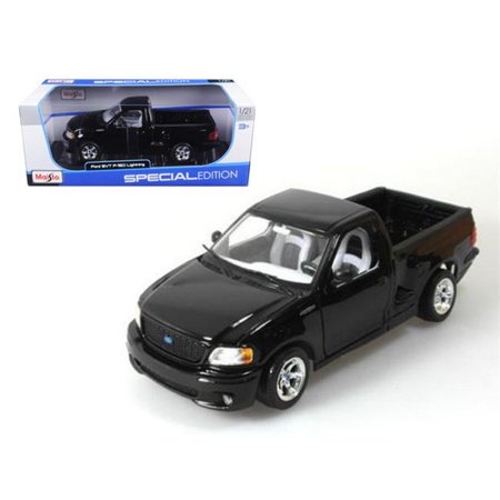 Ford F 150 Svt Lightning Black Pick Up Truck 121 Diecast Model By Maisto 31141bk