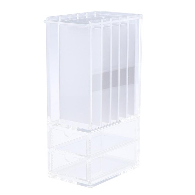 Caja de Organizador de Almacenamiento de Joyas Yuyangstore Maquillaje Acrílicos Duraderos Soporte de Pestañas de Pegamento