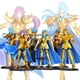 thumbnail image 2 of Figuras de acción de Saint Seiya, juguetes de la leyenda del Santuario de Seiya, máscara de la muerte, Aiolia, Camus, regalo, 5 uds./Set Gong Bohan LED, 2 of 2