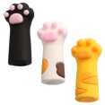 thumbnail image 2 of 3pcs Cat Paw Silicone Nipper Cover Protective Sleeve For Nail Cuticle Scissors, 2 of 7