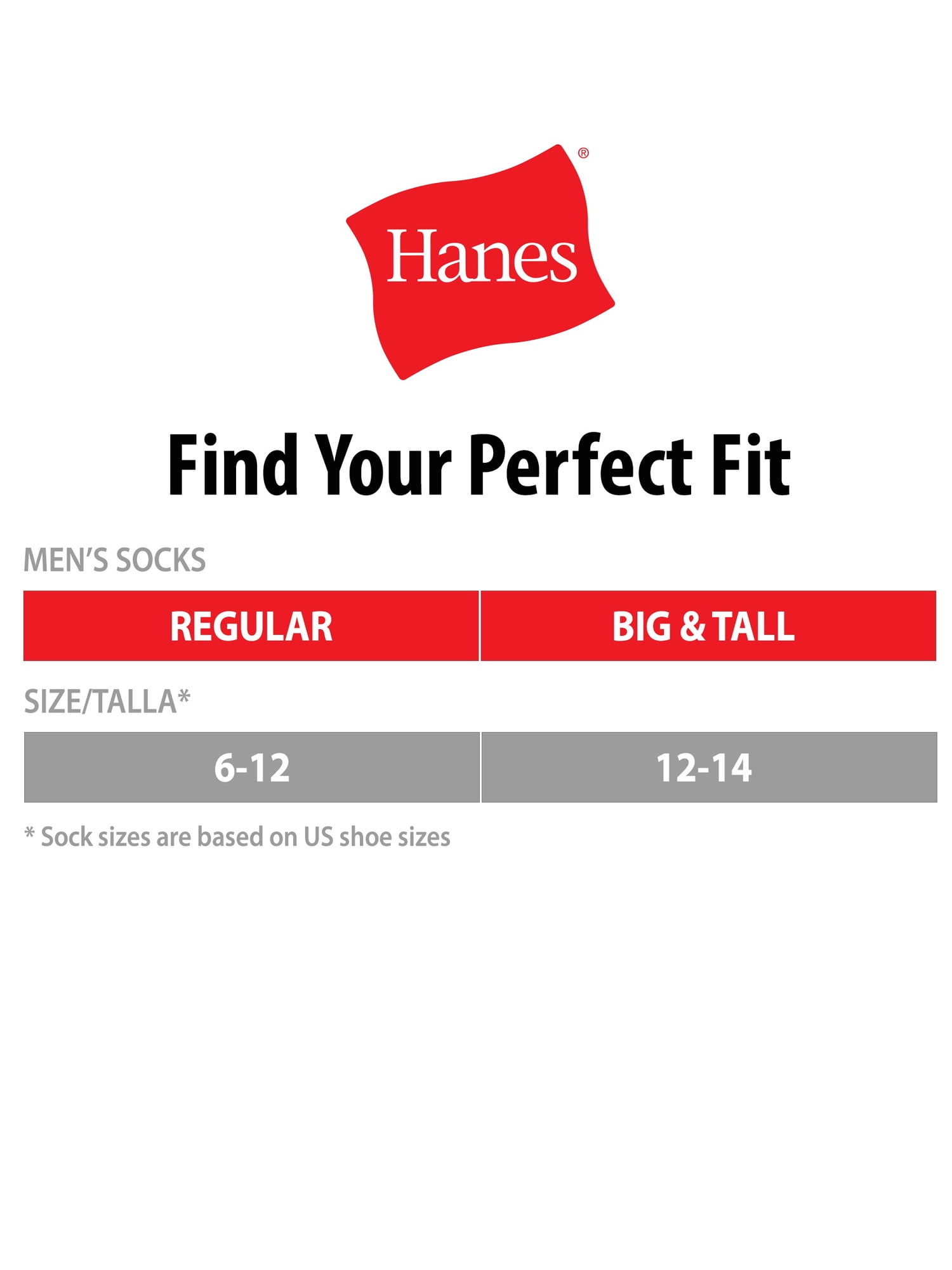 Hanes Men's Big & Tall X-Temp Active Cool Crew Socks, 12 Pack