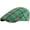 Green, variant on Y2k Bright Color Plaid Newspaper Hat for Women Men Soft Cotton Flat Cap Fashion Adjustable Driving Beret Cap