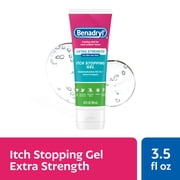 Benadryl Itch Relief Gel, Extra Strength, Soothing Relief, Scrapes, Insect Bites, 3.5 fl oz