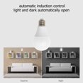 thumbnail image 1 of A65 Luz LED Auto APAGADO/ENCENDIDO Fotosensible 85-265V Bombilla para patio porche (5W), 1 of 4