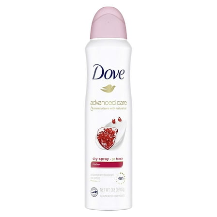 Dove Dry Spray Antiperspirant, Revive, 3.8 oz