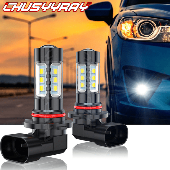 For Toyota Sequoia 2001-2007 LED 9145 9055 LED Fog Lights Bulbs 6000K White 2x