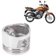 thumbnail image 4 of Piston Ring Kit, 15mm Pin Motorcycle Piston Kit  For CG150 150cc 175cc, 4 of 8