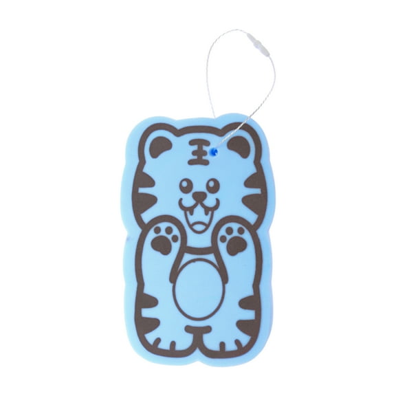 Unique Bargains 1 Pc Cartoon Bath Brush Body Scrubber for Bathroom 4.33"x2.56"x0.79" Blue