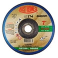thumbnail image 1 of Disco Abrasivo Austromex 374 Corte Piedra 7 Pulgadas Carburo Silicio Esmeriladora Angular Resistente Rapido Ferreteria Herramientas Construccion, 1 of 3