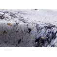 thumbnail image 4 of MDA Home Rio White/Black/Silver Printed Microfiber Area Rug - 6'2" x 8', 4 of 6