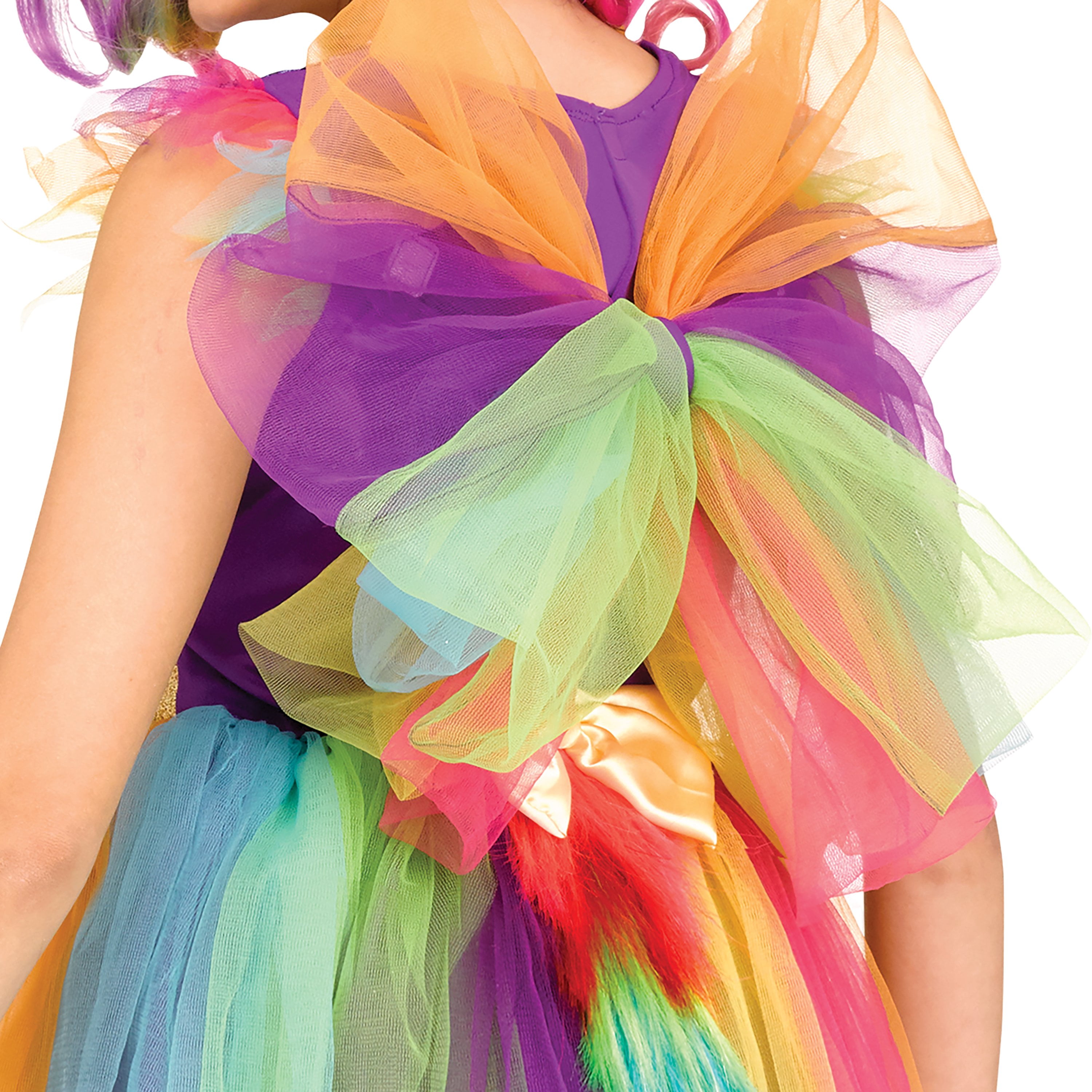 Rainbow Unicorn Halloween Costume for Children, Girls' Size L (10/12), by Way to Celebrate