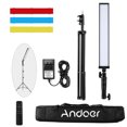 thumbnail image 1 of Lámpara de fotografía Andoer BH-20H Kit de luz LED para fotografía de mano con 1 * Luz LED / 1 * Adaptador de corriente / 1 * Control remoto / 1 * Soporte de luz de 2M / 1 * Bolsa de transporte / 3 * Andoer-2 Lámpara de fotografía, 1 of 7