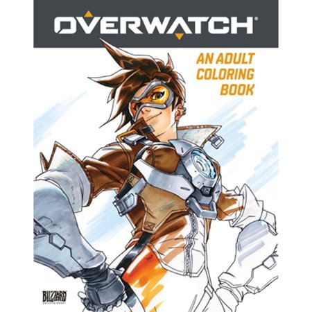 Pre-Owned Overwatch Coloring Book Paperback