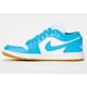 thumbnail image 3 of Ni - ke Ni - ke Air Jordan 1 Low White Gum Light Brown Dark Powder Blue DC0774-104 Womens, 3 of 5