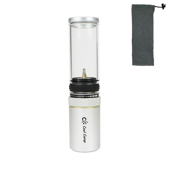Portable Bright Camping Lantern GasLight Outdoor Fishing Picnic Tent GasLamp Home Garden Glass Lamp