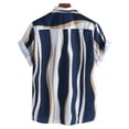 thumbnail image 4 of Hawaiian Shirt For Men, Men's Vintage Button Down Bowling Shirts Short Sleeve Summer Beach Shirt2XL, 4 of 5