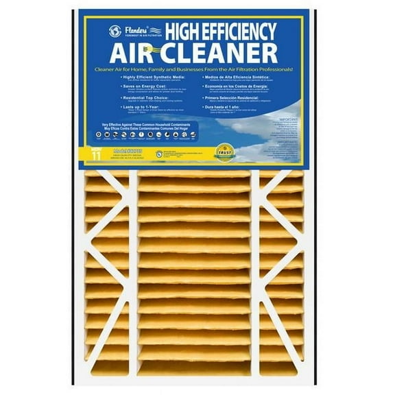 AIR FILTER PLEAT16X25X5