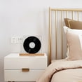 thumbnail image 4 of Wall Mount Record Holder Sturdy Wooden Magazine Picture Frame Display Rack Vinyl Record Shelf, 4 of 9
